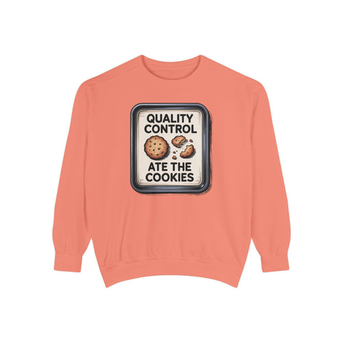 Baker Christmas Sweatshirt, Quality Control Ate The Cookies, Funny Christmas Gift For Baker, Holiday Cookie Crewneck, Funny Baking Tee