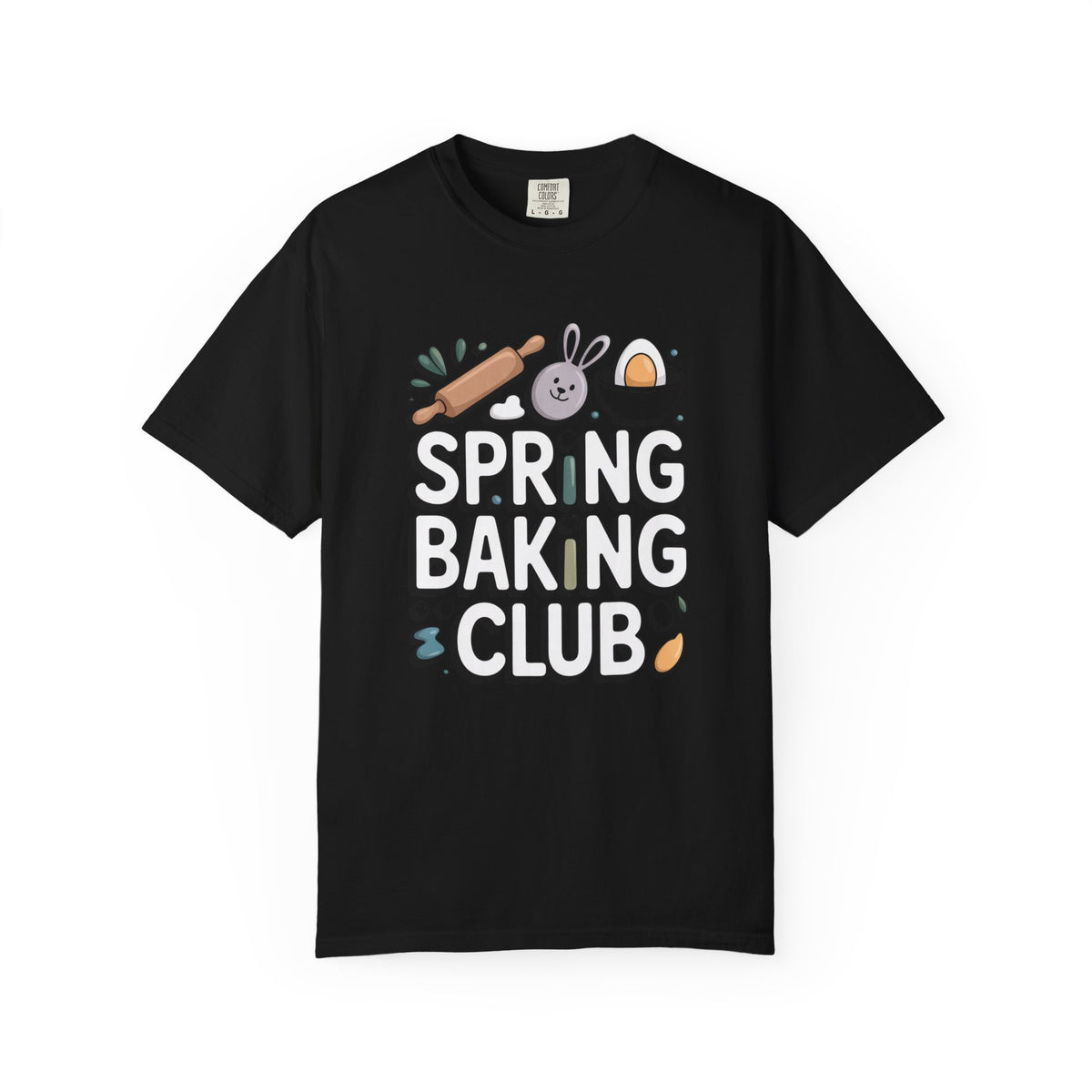 Home Baker Shirt, Spring Baking Club Tee, Easter Gift For Baker, Easter Baking Shirt For Women, Funny Spring Baker Gift, Cute Easter T-Shirt