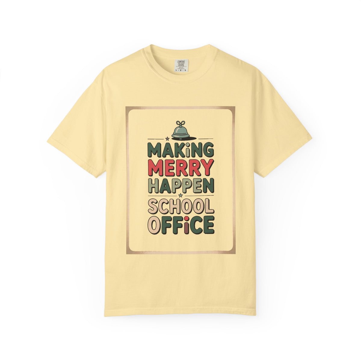 School Office Shirt, Making Merry Happen, Christmas Gift For School Office Staff, School Secretary Tee, Office Crew Christmas Shirt