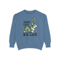 Corgi Owner Sweatshirt, St Patrick's Day Gift For Corgi Mom, Short Legs Big Luck Crewneck, Funny Corgi Lover Tee, Lucky Dog Owner Sweatshirt