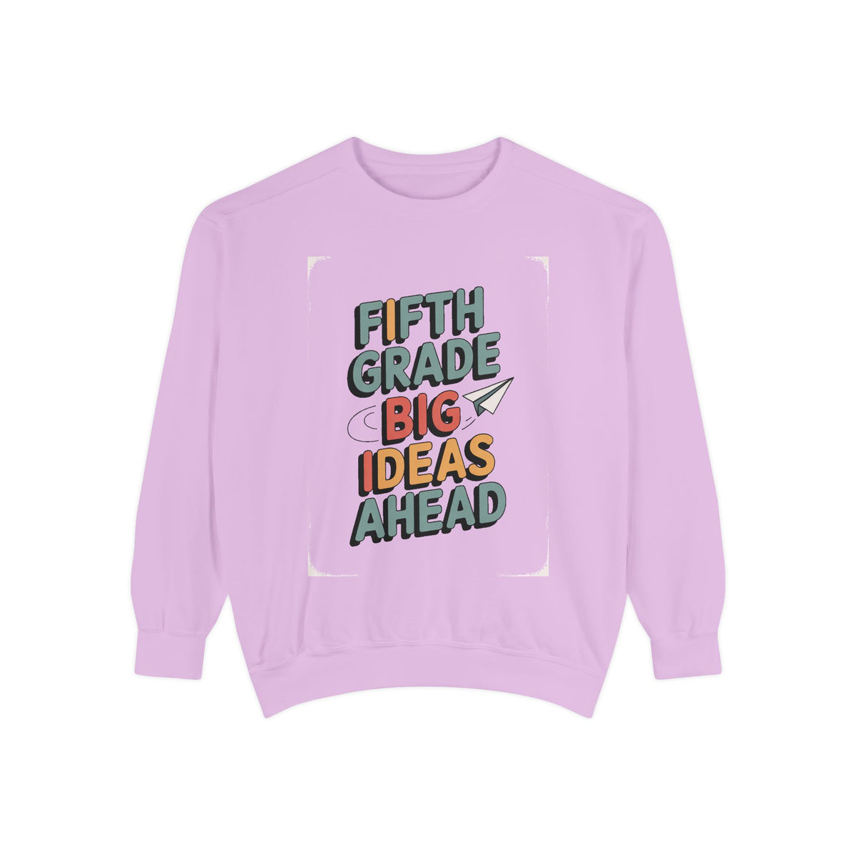 Fifth Grade Sweatshirt, Back to School Gift For Kids, 5th Grade Big Ideas Ahead Crewneck, Fifth Grade Student Shirt, First Day of School Tee