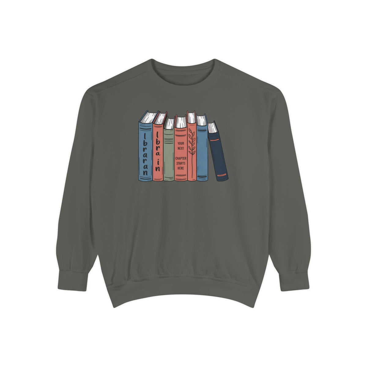 Librarian Sweatshirt, Retirement Gift For Librarian, Your Next Chapter Starts Here, Librarian Retirement Crewneck, Book Lover Gift