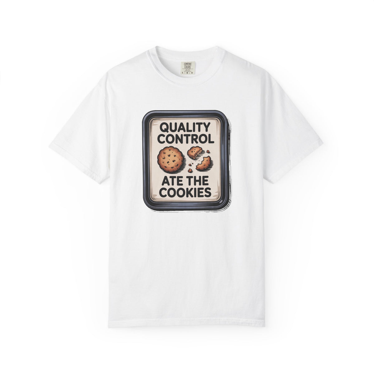Baker Christmas Shirt, Quality Control Ate The Cookies Tee, Funny Baker Gift, Christmas Baking Shirt, Cookie Lover Gift, Holiday Baker T-Sh…