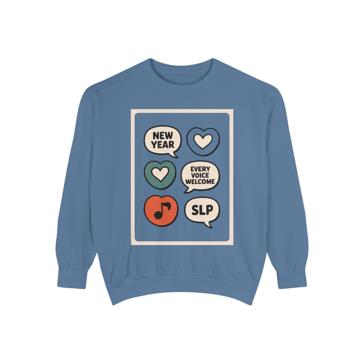 SLP Sweatshirt, Back to School Gift For Speech Language Pathologist, Every Voice Welcome Crewneck, New Year New Caseload Tee, SLP Appreciat…