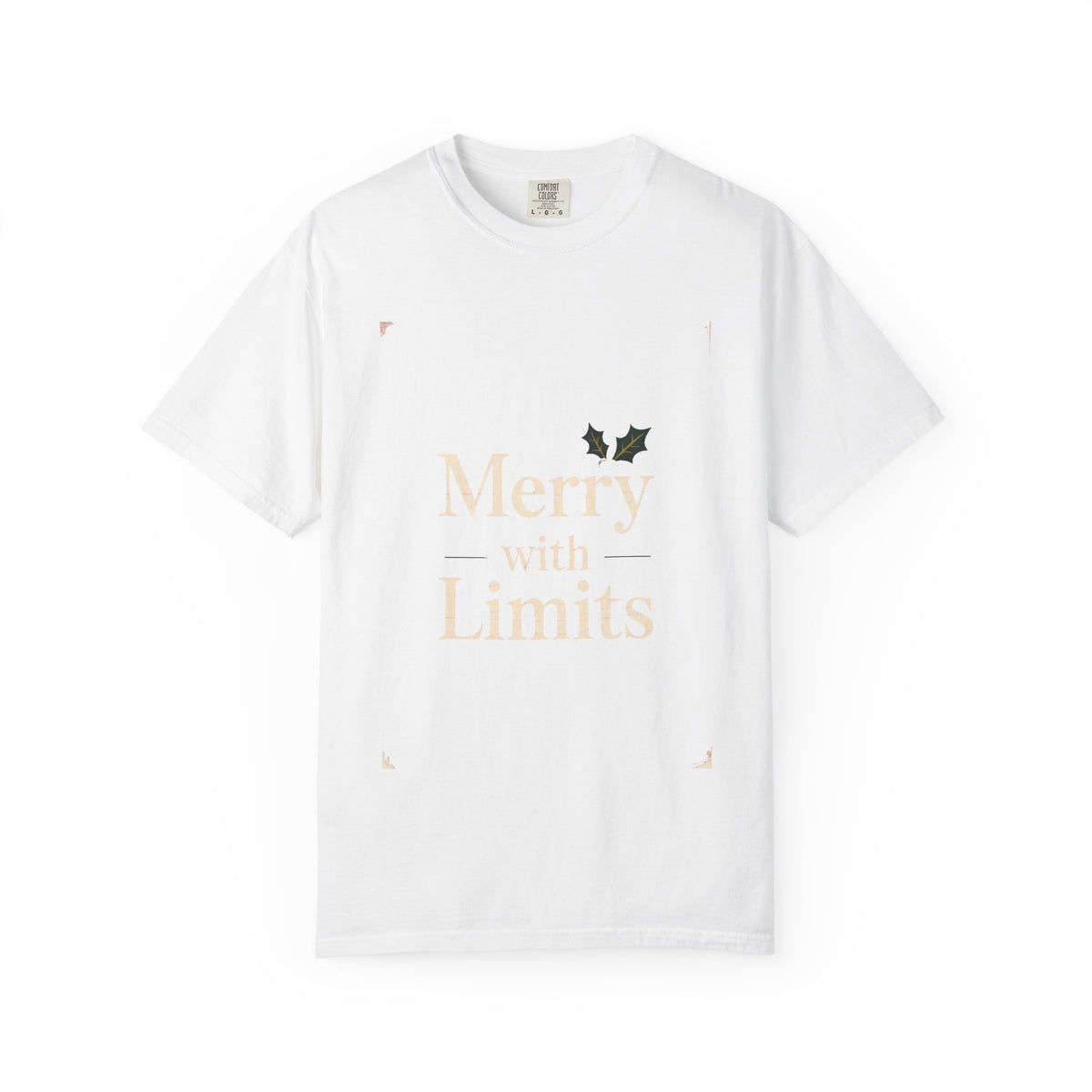 Merry With Limits Shirt, Funny Christmas Shirt For Busy Adults, Sarcastic Holiday Tee, Christmas Gift For Tired Adults, Funny Holiday Shirt…