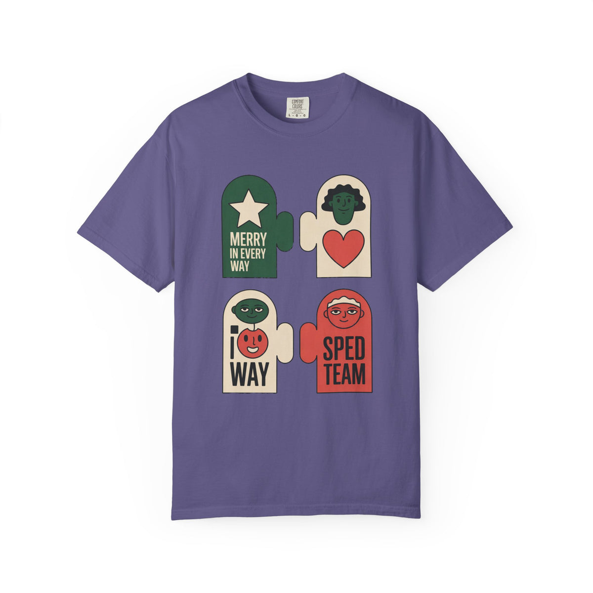SPED Team Christmas Shirt, Merry In Every Way Tee, Special Education Christmas Crew Gift, Sped Teacher Holiday Shirt, Christmas Profession…
