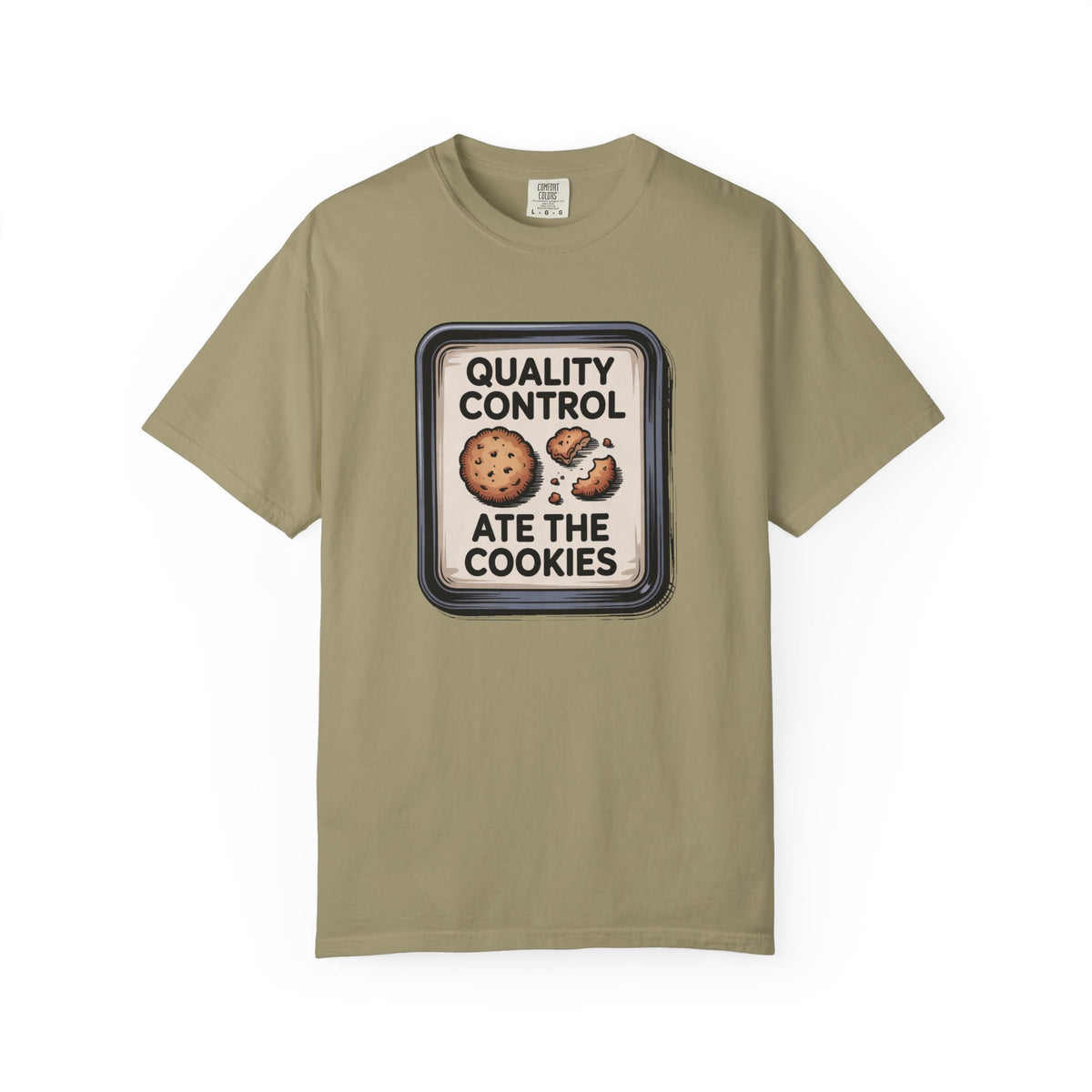 Baker Christmas Shirt, Quality Control Ate The Cookies Tee, Funny Baker Gift, Christmas Baking Shirt, Cookie Lover Gift, Holiday Baker T-Sh…