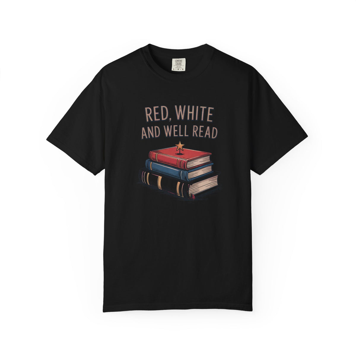 Red White And Well Read Shirt, Book Lover 4th Of July Shirt, Patriotic Reading Shirt, Bookish Independence Day Gift, Bookworm Tee