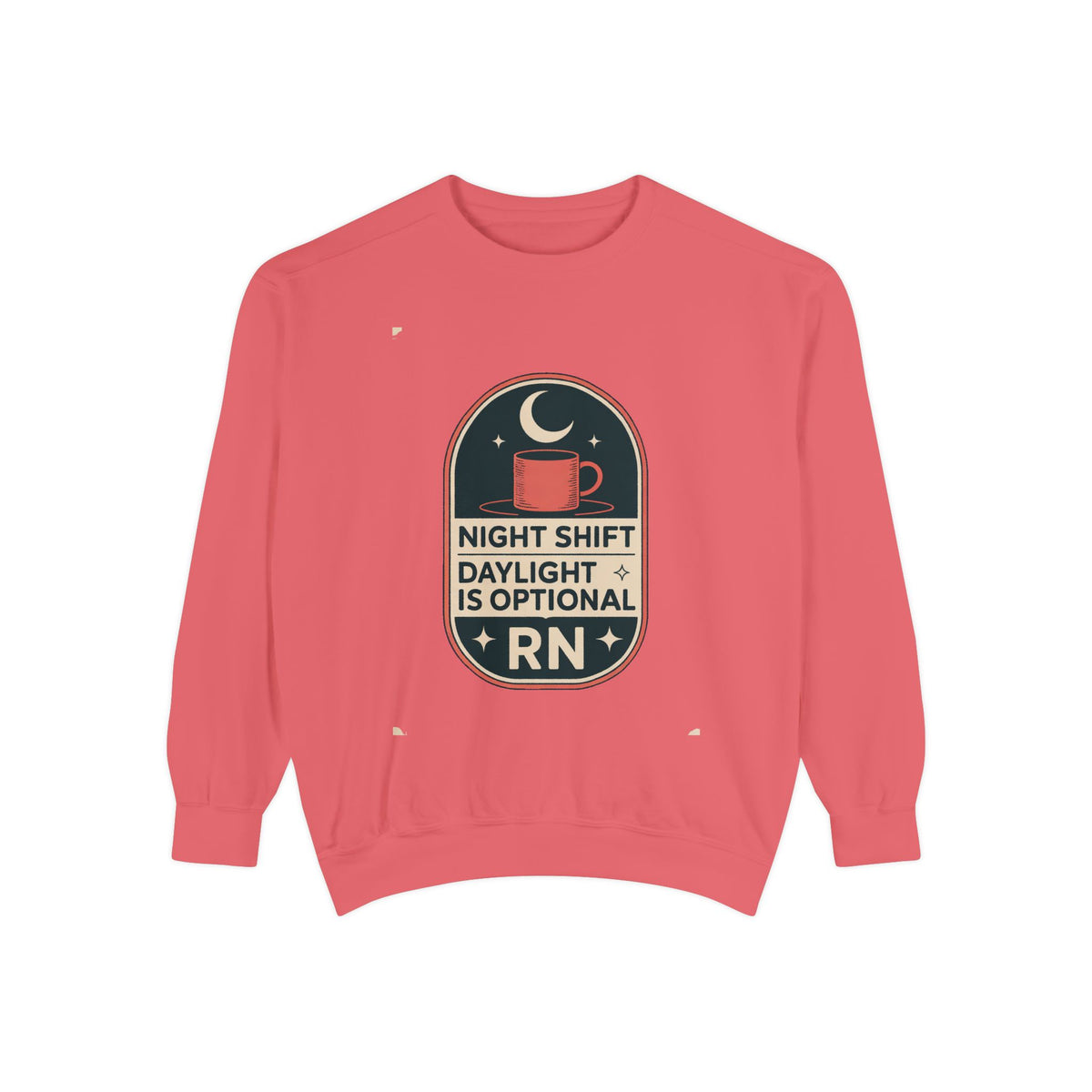 Night Shift Nurse Sweatshirt, RN Gift, Daylight Is Optional Crewneck, Funny Nurse Sweatshirt, Night Shift Nurse Gift, Role Based Nurse Humo…