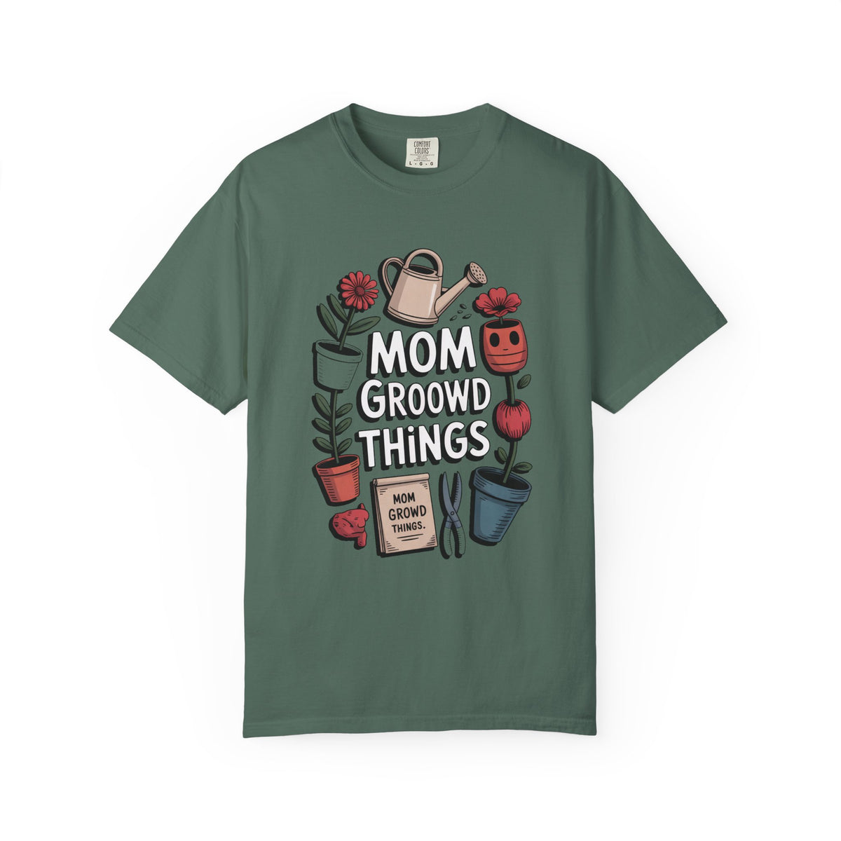 Gardener Mom Shirt, Mom Grows Good Things Tee, Mother's Day Gift For Plant Mom, Gardening Mom Gift, Garden Lover Mom T-Shirt, Mothers Day T…