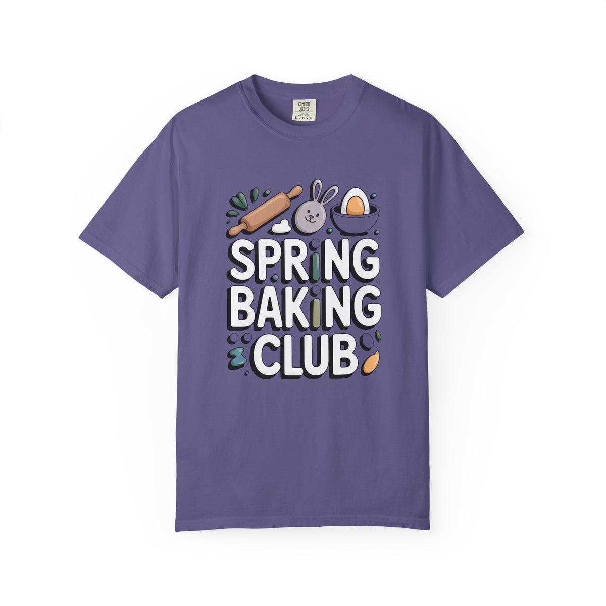 Home Baker Shirt, Spring Baking Club Tee, Easter Gift For Baker, Easter Baking Shirt For Women, Funny Spring Baker Gift, Cute Easter T-Shirt
