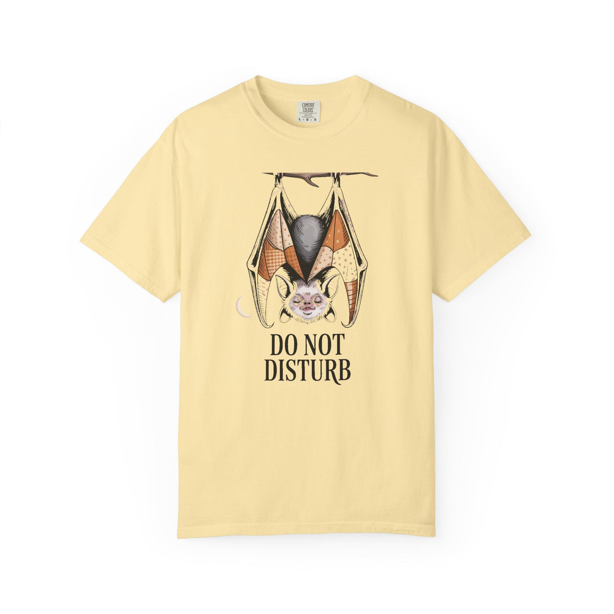 Do Not Disturb Bat Shirt, Funny Halloween T-Shirt, Sleepy Bat Vintage Tee, Spooky Season Gift, Cute Bat Lover Shirt
