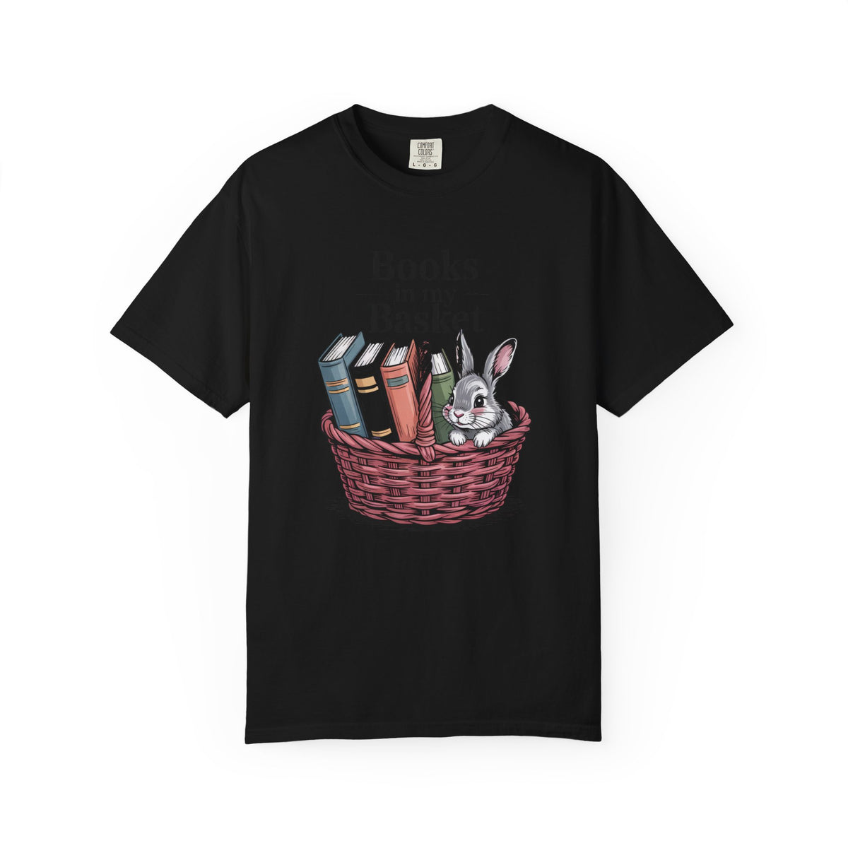 Book Lover Easter Shirt, Books In My Basket Tee, Easter Gift For Readers, Bunny Book Lover Shirt, Reading Lover Easter Gift, Spring Basket…