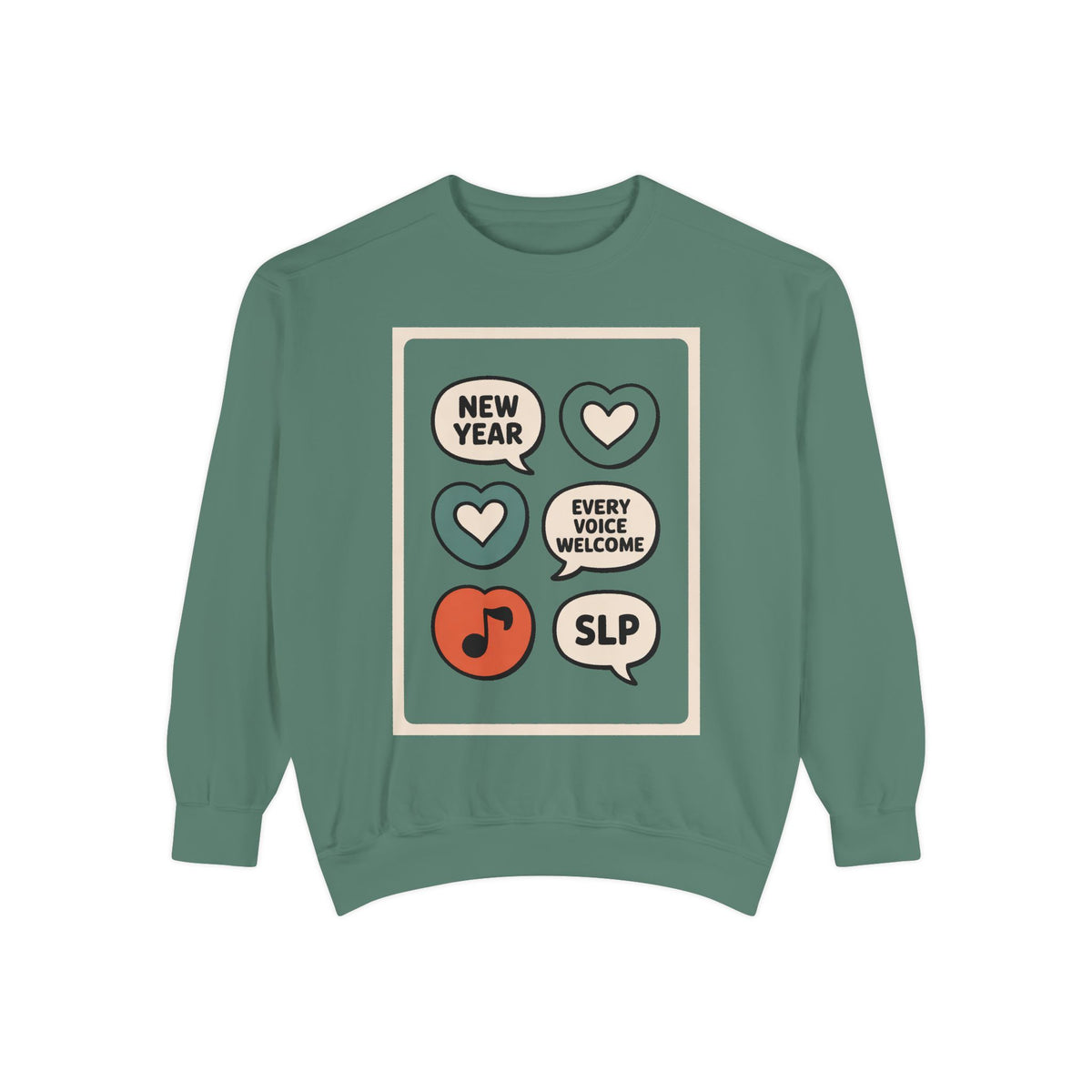 SLP Sweatshirt, Back to School Gift For Speech Language Pathologist, Every Voice Welcome Crewneck, New Year New Caseload Tee, SLP Appreciat…