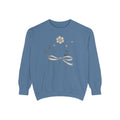 Flower Lover Sweatshirt, Fourth of July Gift, Patriotic Wildflower Crewneck, 4th of July Gift For Flower Lover, Americana Floral Sweatshirt