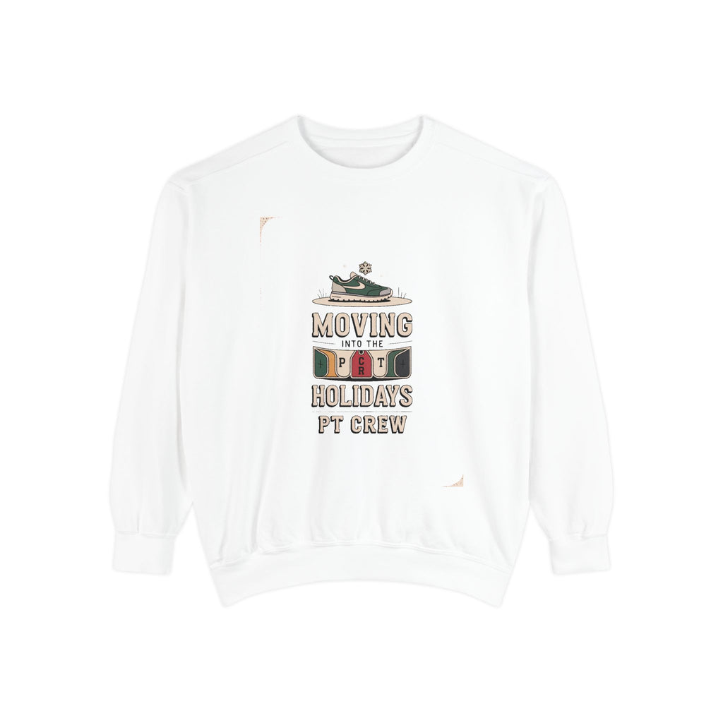 Physical Therapy Crew Sweatshirt, Moving Into The Holidays, PT Crew Christmas Gift, Physical Therapist Christmas Shirt, PT Squad Sweater