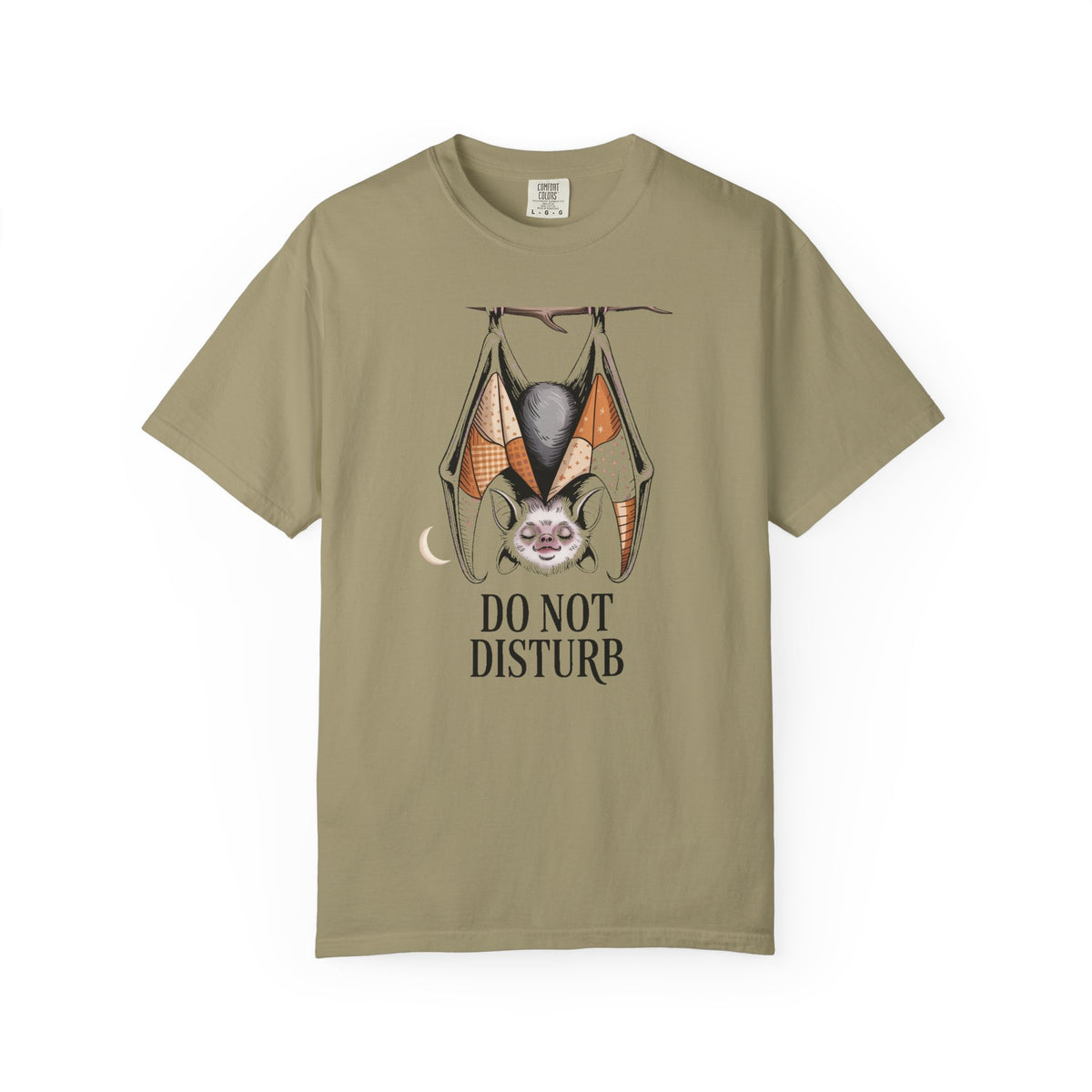 Do Not Disturb Bat Shirt, Funny Halloween T-Shirt, Sleepy Bat Vintage Tee, Spooky Season Gift, Cute Bat Lover Shirt