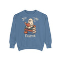 Just One More Chapter Ghost Sweatshirt, Halloween Reading Crewneck, Cozy Bookish Ghost Sweatshirt, Spooky Season Book Lover Gift