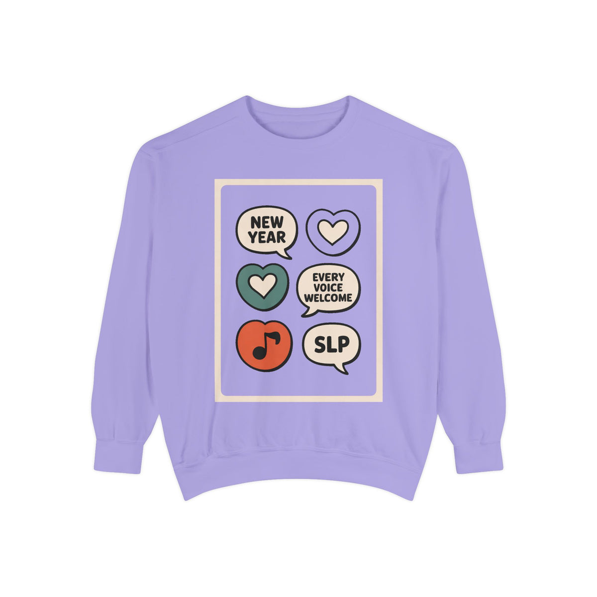 SLP Sweatshirt, Back to School Gift For Speech Language Pathologist, Every Voice Welcome Crewneck, New Year New Caseload Tee, SLP Appreciat…