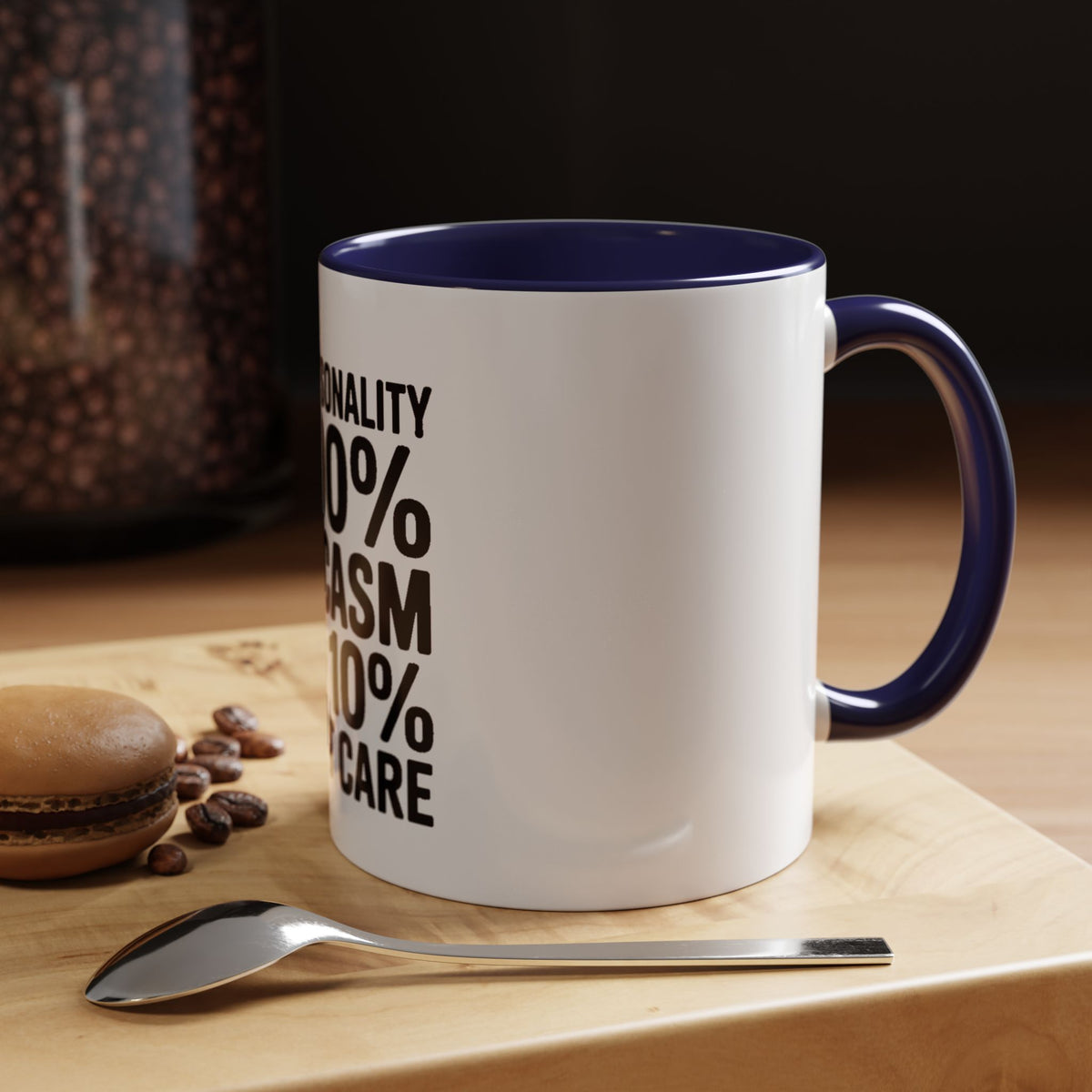 Sarcastic Mug, 90% Sarcasm 10% I Don't Care Coffee Mug, Funny Quote Mug, Sarcastic Gift, Funny Coffee Cup, Snarky Mug Gift for Him Her
