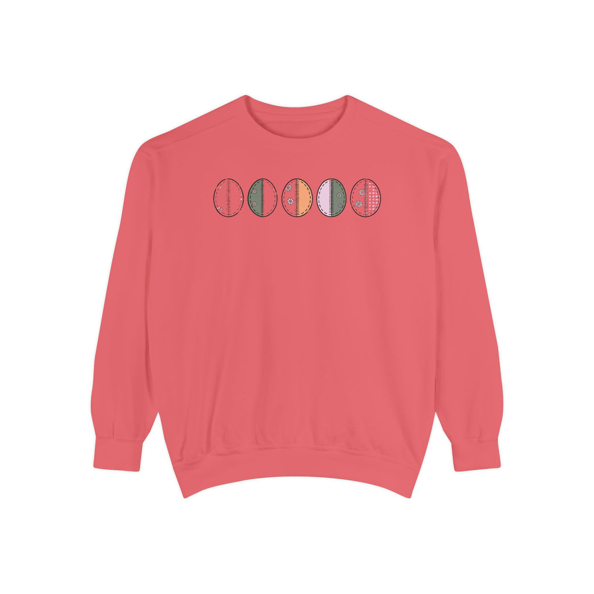 Quilter Easter Sweatshirt, Patchwork Egg Gift For Quilting Lover, Easter Quilt Crewneck, Cute Easter Gift For Quilter, Spring Sweatshirt