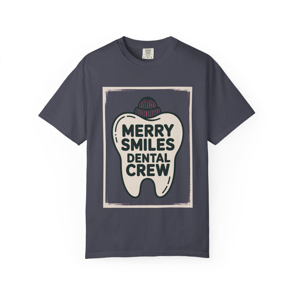 Dental Team Christmas Shirt, Merry Smiles Dental Crew Tee, Dentist Office Holiday Gift, Dental Hygienist Christmas Tee, Funny Tooth Shirt