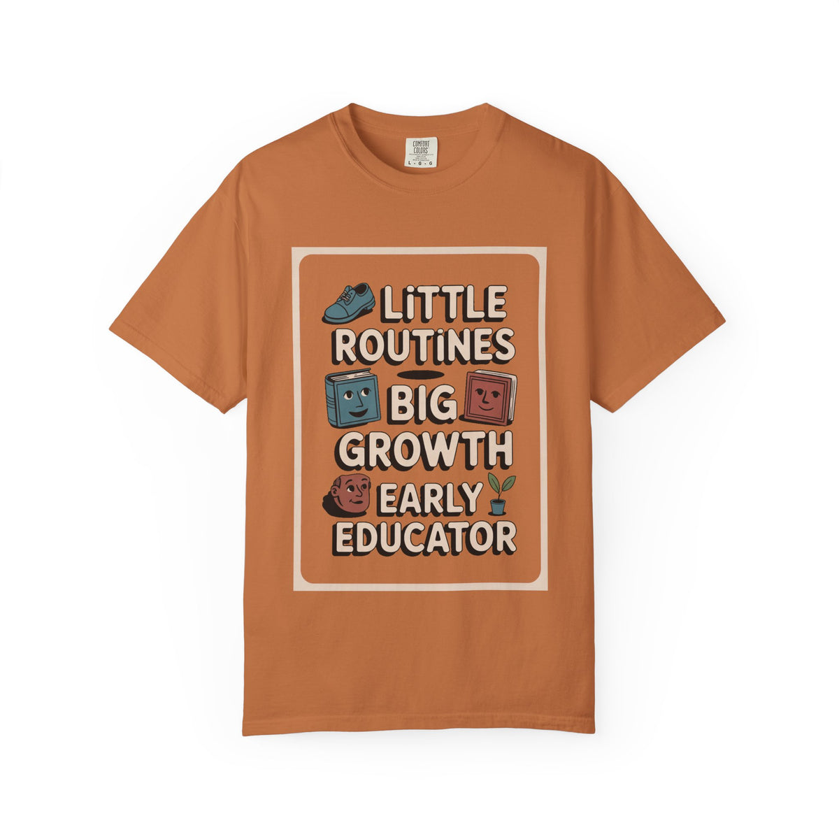 Early Childhood Educator Shirt, Little Routines Big Growth Tee, Preschool Teacher Gift, Early Educator Retirement Gift, Pre-K Teacher Shirt