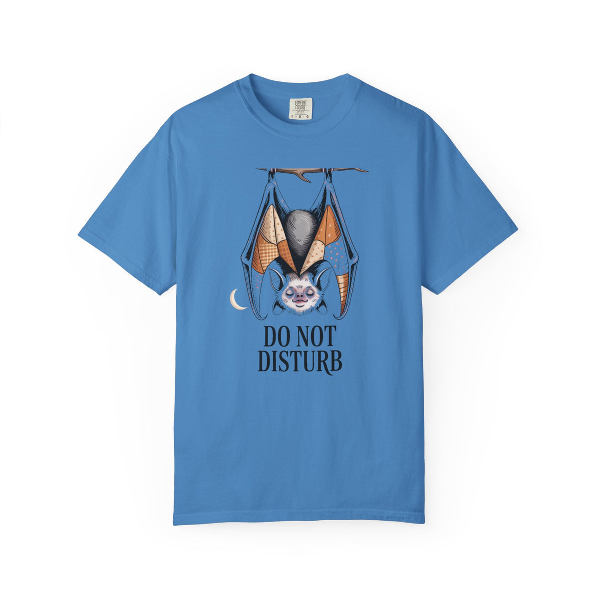 Do Not Disturb Bat Shirt, Funny Halloween T-Shirt, Sleepy Bat Vintage Tee, Spooky Season Gift, Cute Bat Lover Shirt