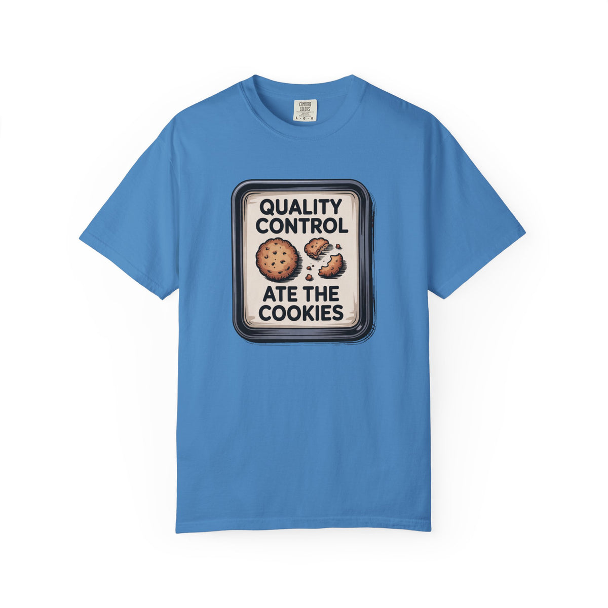 Baker Christmas Shirt, Quality Control Ate The Cookies Tee, Funny Baker Gift, Christmas Baking Shirt, Cookie Lover Gift, Holiday Baker T-Sh…