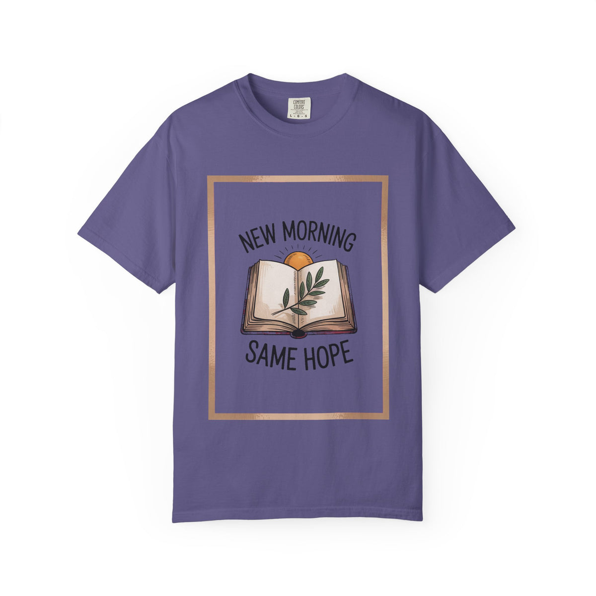 Christian Encouragement Shirt, New Morning Same Hope Tee, Faith Based Gift, Inspirational Christian T-Shirt, Hope Quote Shirt, Positive Fai…