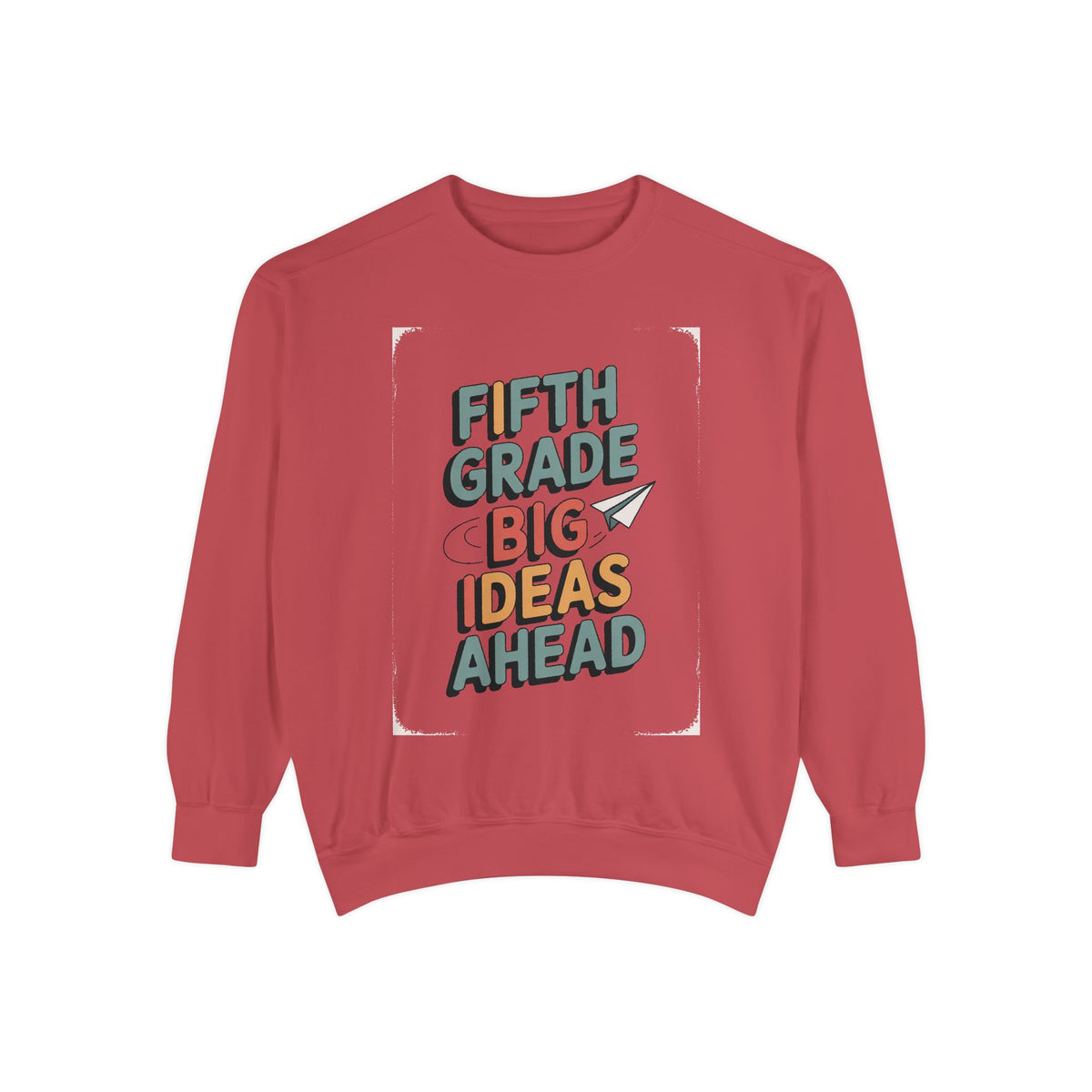 Fifth Grade Sweatshirt, Back to School Gift For Kids, 5th Grade Big Ideas Ahead Crewneck, Fifth Grade Student Shirt, First Day of School Tee