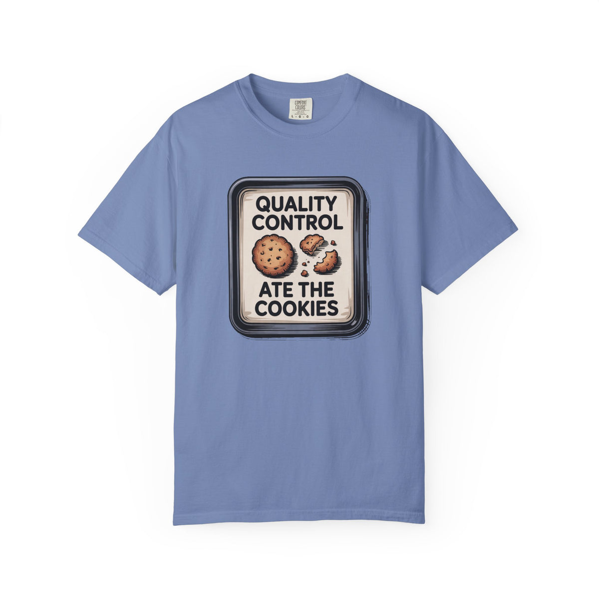 Baker Christmas Shirt, Quality Control Ate The Cookies Tee, Funny Baker Gift, Christmas Baking Shirt, Cookie Lover Gift, Holiday Baker T-Sh…