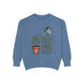 Gardener Sweatshirt, St Patrick's Day Gift For Gardener, Grow Your Own Luck Shirt, Plant Lover Sweatshirt, Shamrock Garden Gift, Lucky Gard…