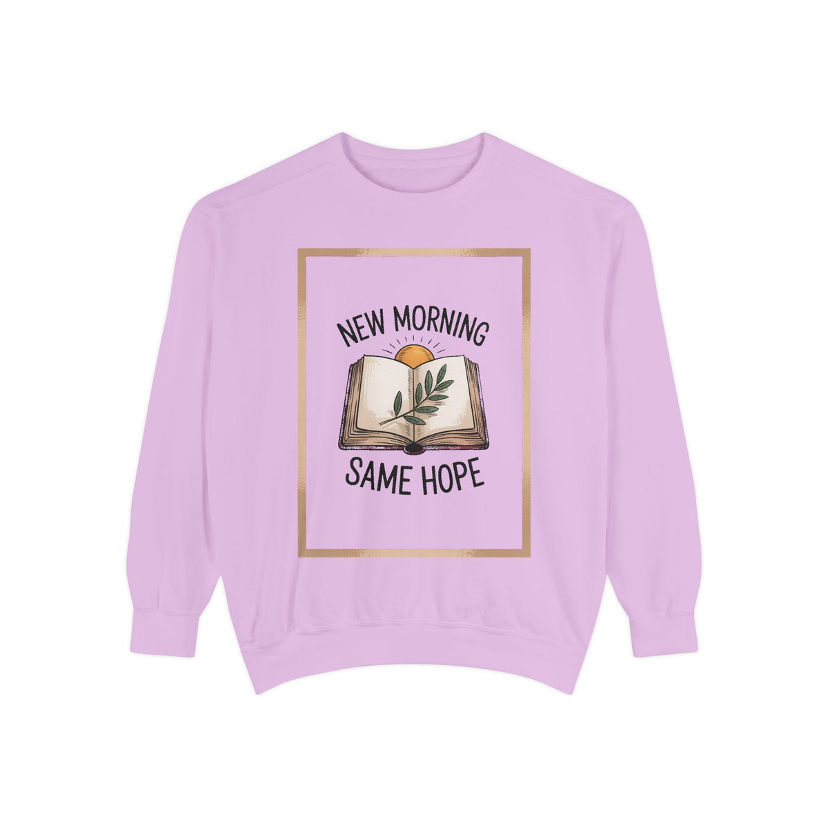 Christian Encouragement Sweatshirt, New Morning Same Hope Gift, Faith Based Crewneck, Inspirational Christian Gift, Religious Sweatshirt fo…