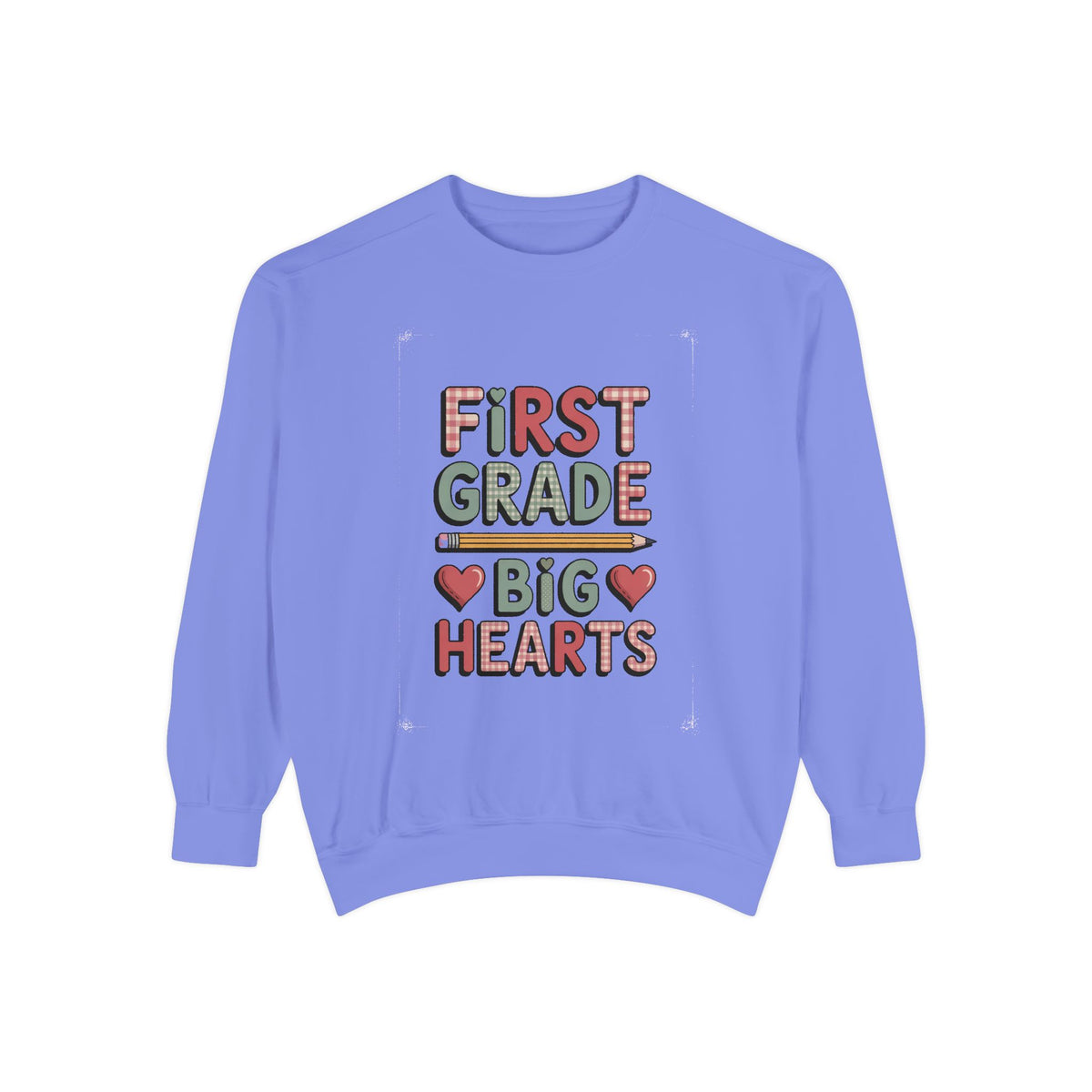 First Grade Teacher Sweatshirt, Big Hearts Valentine's Day Shirt, 1st Grade Teacher Valentine Gift, Teacher Appreciation Crewneck, Cute Val…