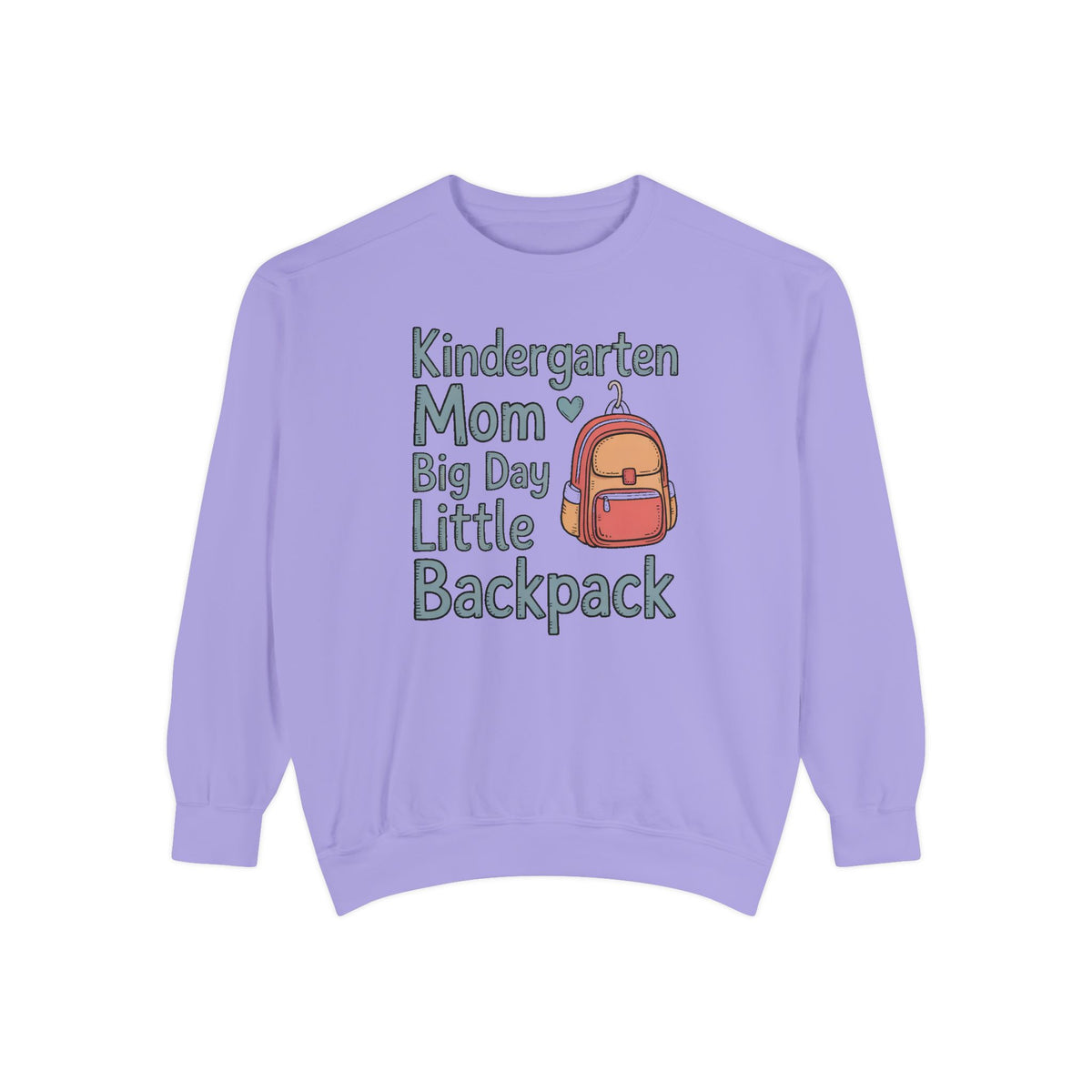 Kindergarten Mom Sweatshirt, Big Day Little Backpack Crewneck, Back To School Gift For Mom, First Day of Kindergarten Shirt, Mom Of Kinderg…