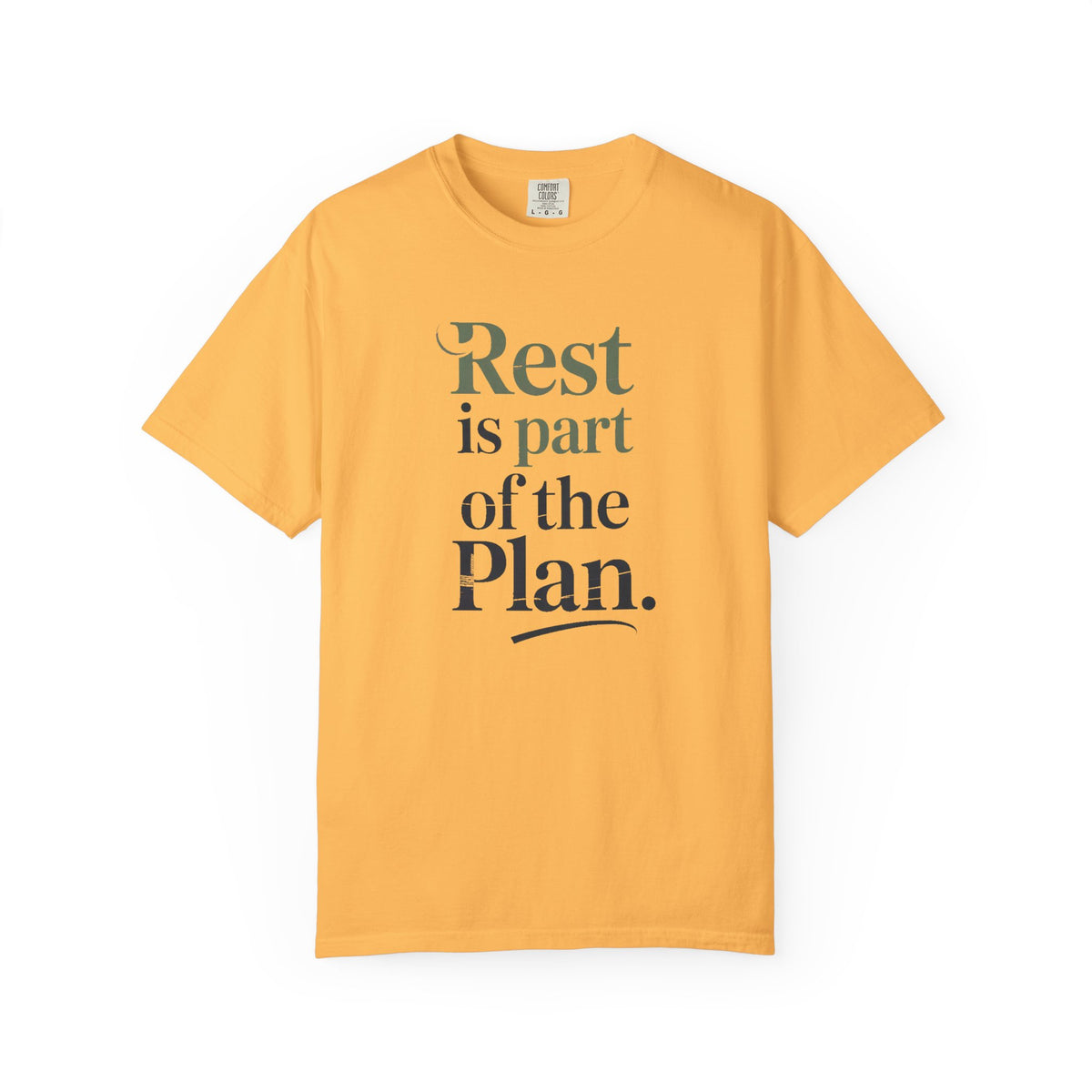 Mental Health Self Care Shirt, Rest Is Part Of The Plan Tee, Mental Health Awareness Gift, Therapy Support Shirt, Calm Self Care Tee