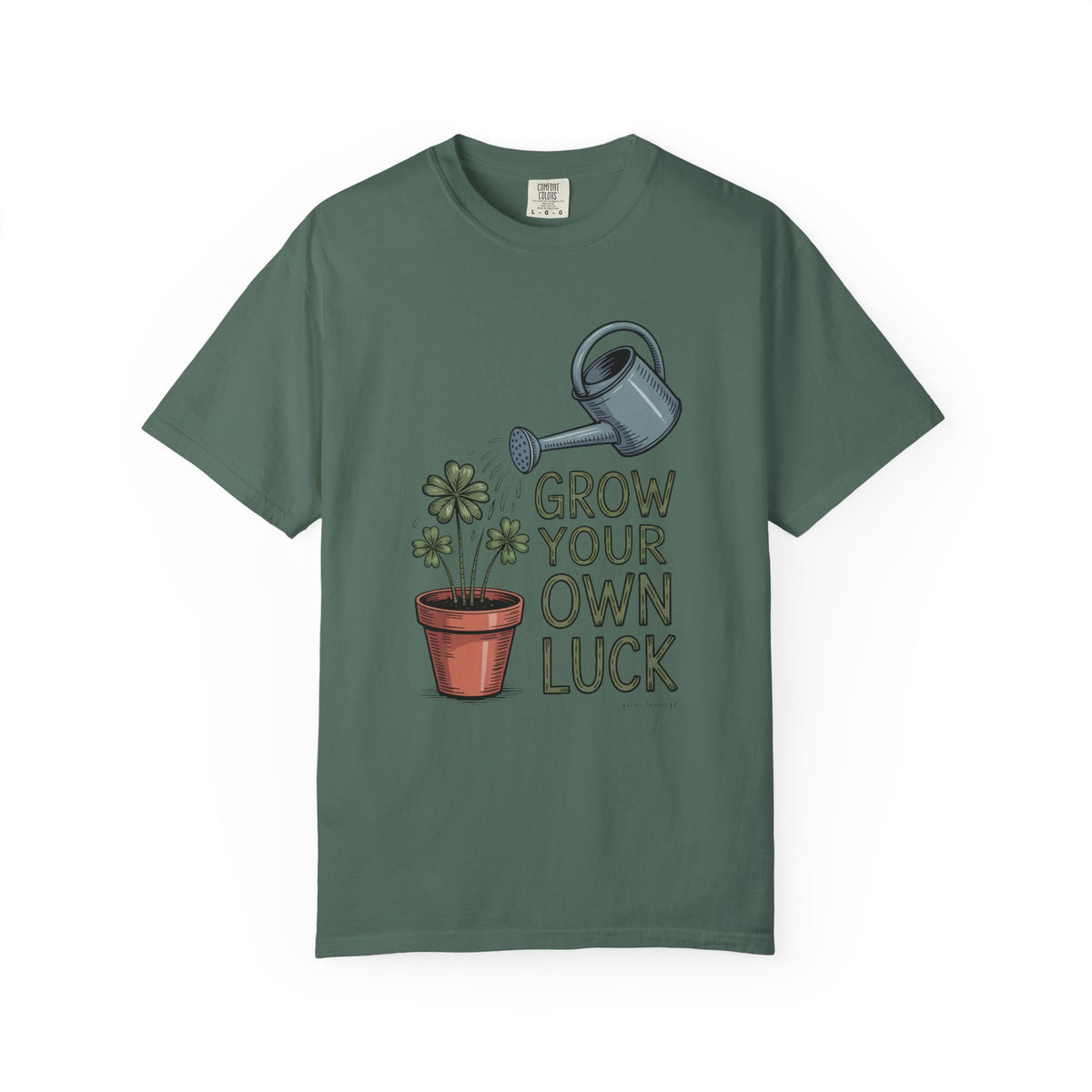 Gardener St Patrick's Day Shirt, Grow Your Own Luck Tee, Shamrock Gardening Gift, Funny St Paddy's Day Shirt For Plant Lovers, Garden Lover…