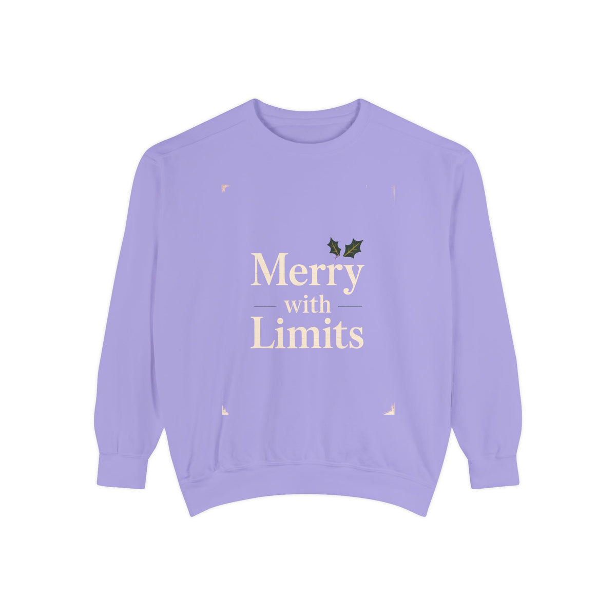 Busy Adult Christmas Sweatshirt, Merry With Limits Crewneck, Funny Christmas Gift For Tired Adults, Sarcastic Holiday Sweater, Dry Humor Xm…