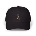 Halloween Opossum Dad Cap, Just Hanging Around Embroidered Hat, Funny Vintage Possum Jack-o-Lantern Cap, Spooky Season Gift
