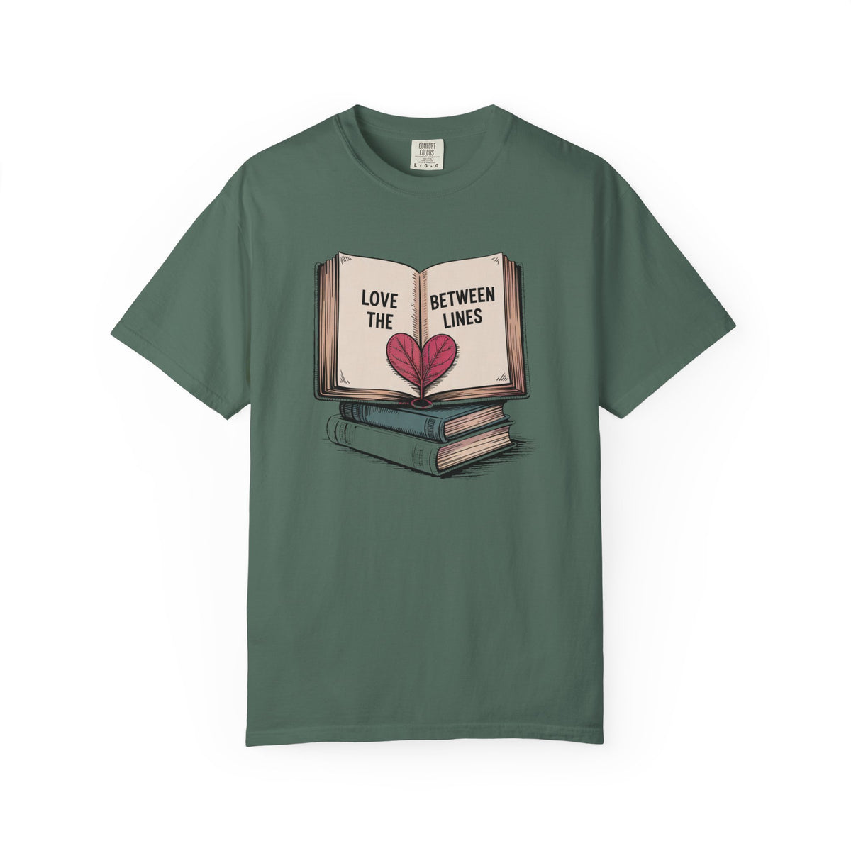 Librarian Valentine's Day Shirt, Book Lover Gift, Love Between The Lines Tee, Bookish Valentine Shirt For Readers, Librarian Gift