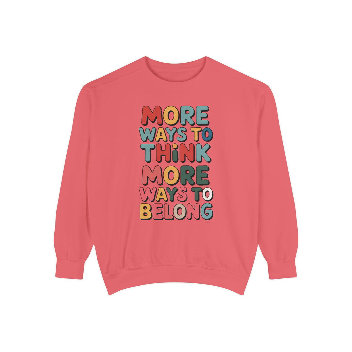 Autism Acceptance Sweatshirt, More Ways To Think Crewneck, Neurodiversity Awareness Gift, Autism Support Sweater, Infinity Loop Design, Inc…
