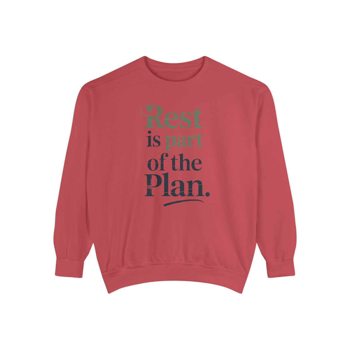 Mental Health Self Care Sweatshirt, Rest Is Part Of The Plan, Mental Health Awareness Gift, Self Care Crewneck, Therapy Support Sweatshirt