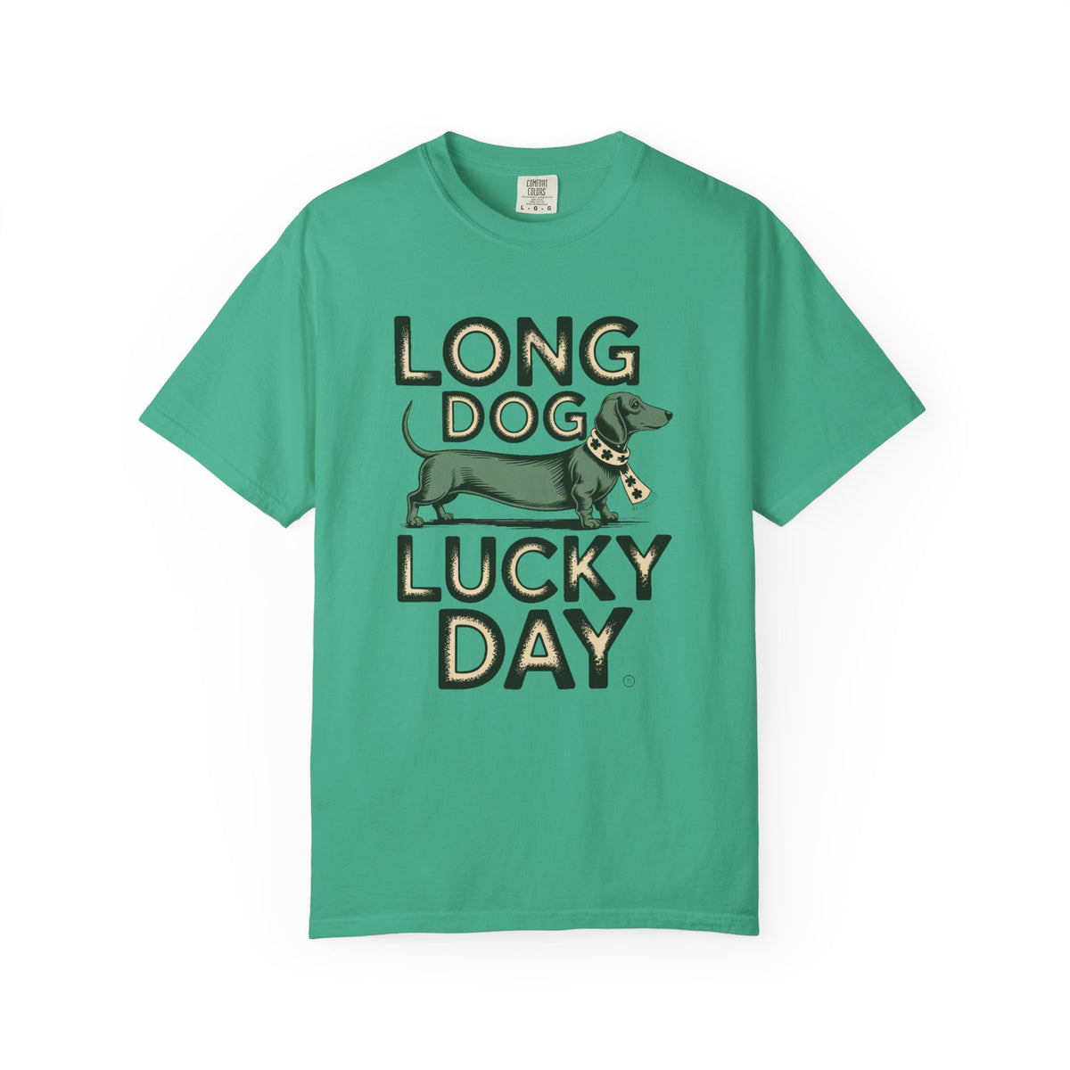 Dachshund Owner St Patrick's Day Shirt, Long Dog Lucky Day Tee, Funny Wiener Dog Shirt, Dog Mom Gift For Dachshund Lovers, Irish Dog Tee