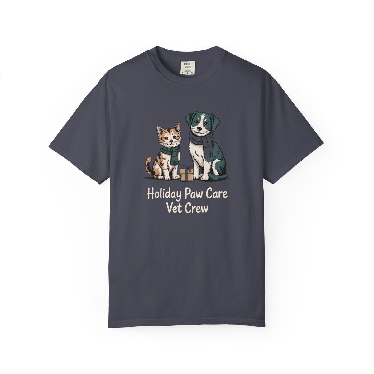 Vet Crew Christmas Shirt, Holiday Paw Care Tee, Veterinary Staff Gift, Vet Tech Christmas Shirt, Funny Vet Crew Shirt, Animal Clinic Holida…