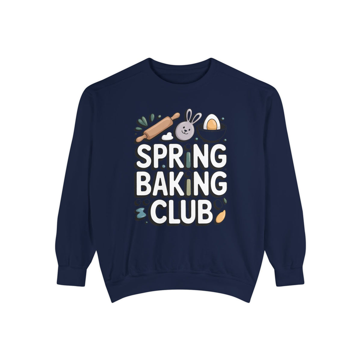 Home Baker Sweatshirt, Easter Gift for Baker, Spring Baking Club Crewneck, Easter Baking Lover Sweatshirt, Cute Easter Gift for Her