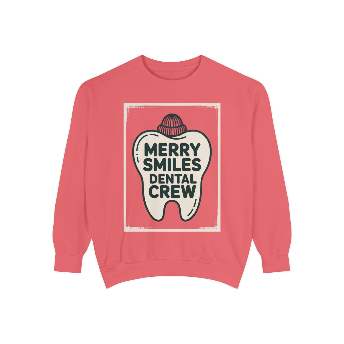 Dental Christmas Team Sweatshirt, Merry Smiles Dental Crew Gift, Christmas Gift For Dentist, Dental Office Holiday Sweatshirt, Dental Hygie…