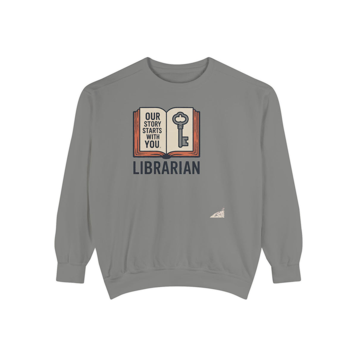 Librarian Sweatshirt, Our Story Starts With You, Teacher Appreciation Gift, School Librarian Crewneck, Librarian Appreciation Gift, Book Lo…