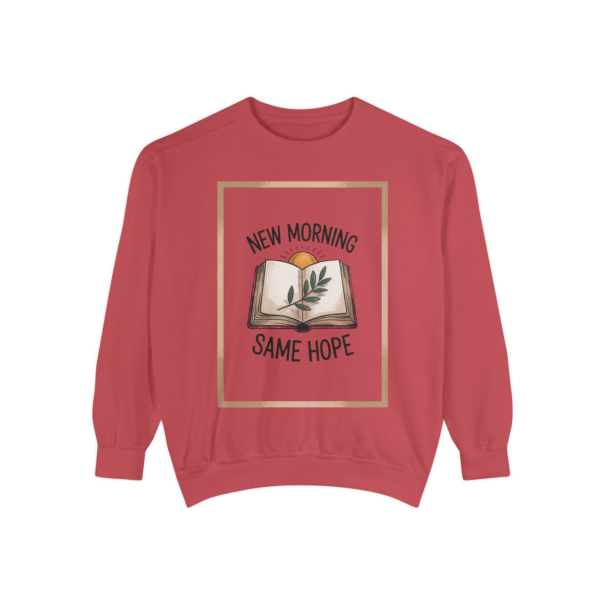 Christian Encouragement Sweatshirt, New Morning Same Hope Gift, Faith Based Crewneck, Inspirational Christian Gift, Religious Sweatshirt fo…
