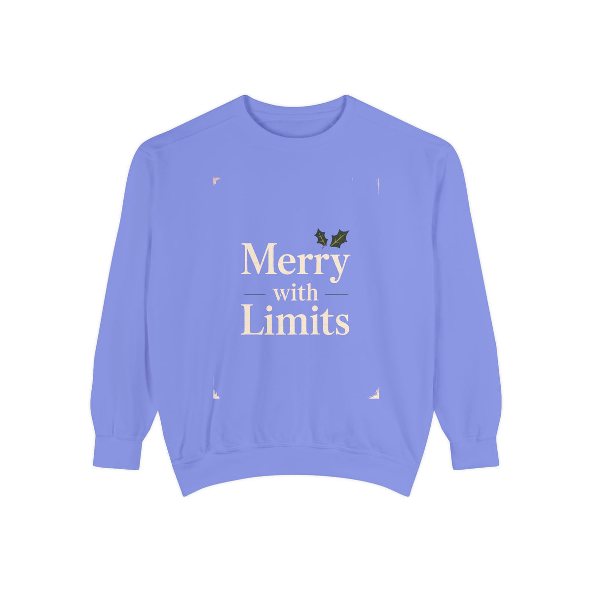 Busy Adult Christmas Sweatshirt, Merry With Limits Crewneck, Funny Christmas Gift For Tired Adults, Sarcastic Holiday Sweater, Dry Humor Xm…